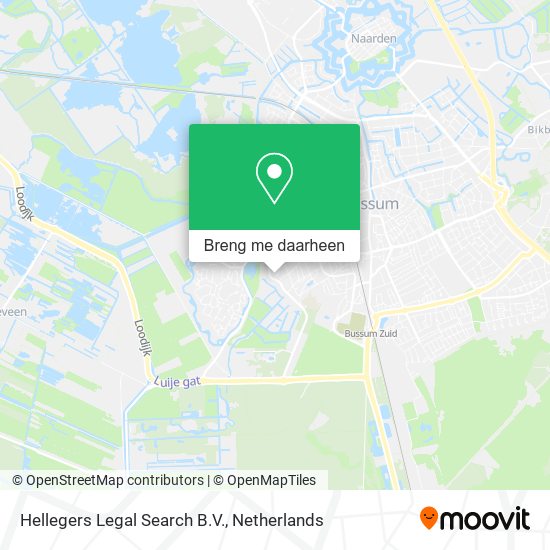 Hellegers Legal Search B.V. kaart