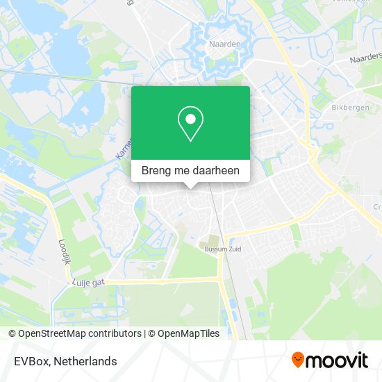 EVBox kaart