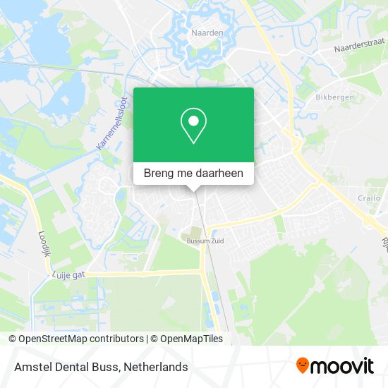 Amstel Dental Buss kaart