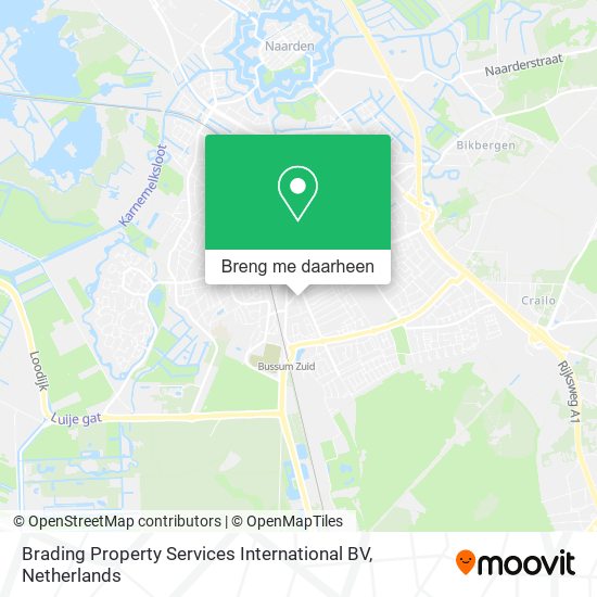 Brading Property Services International BV kaart