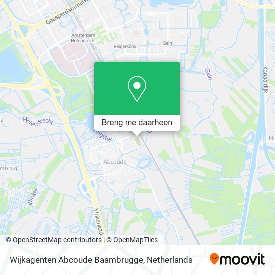 Wijkagenten Abcoude Baambrugge kaart