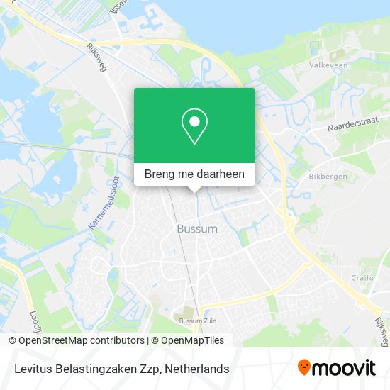 Levitus Belastingzaken Zzp kaart