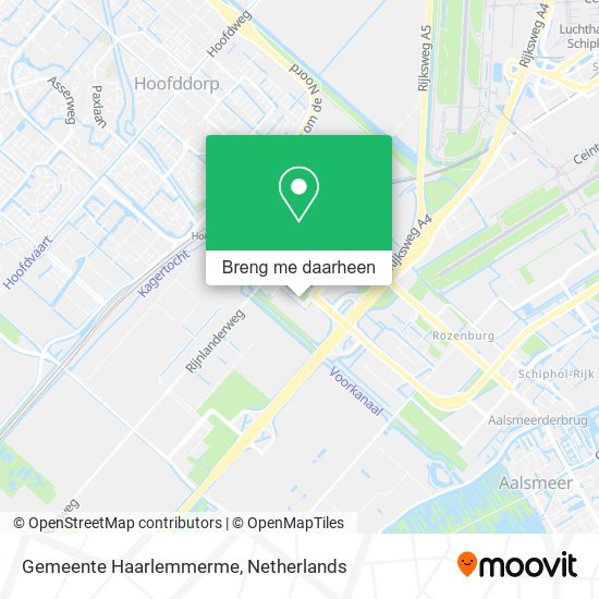 Gemeente Haarlemmerme kaart