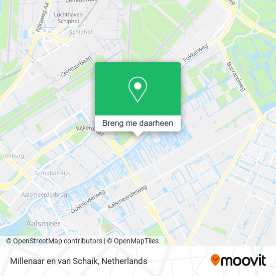 Millenaar en van Schaik kaart