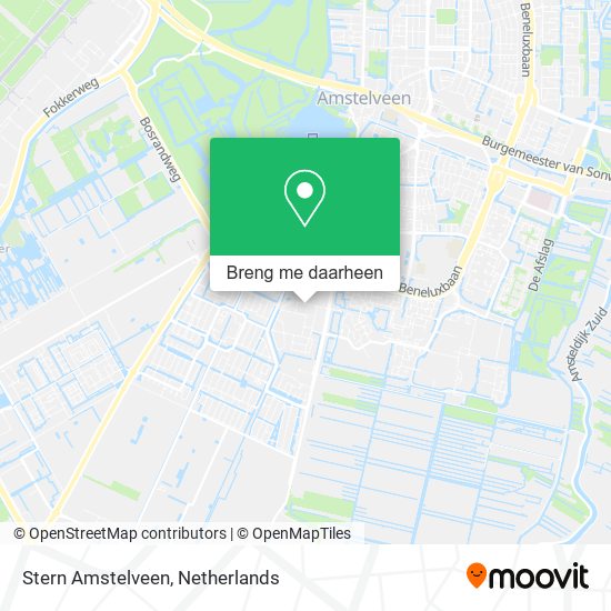 Stern Amstelveen kaart