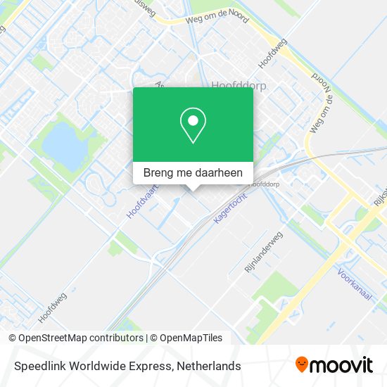 Speedlink Worldwide Express kaart