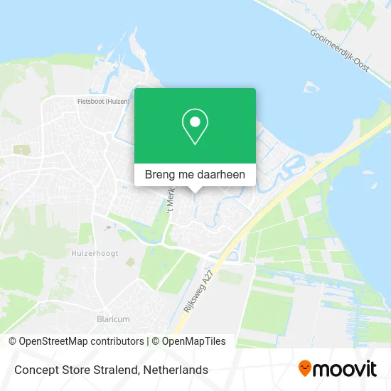 Concept Store Stralend kaart