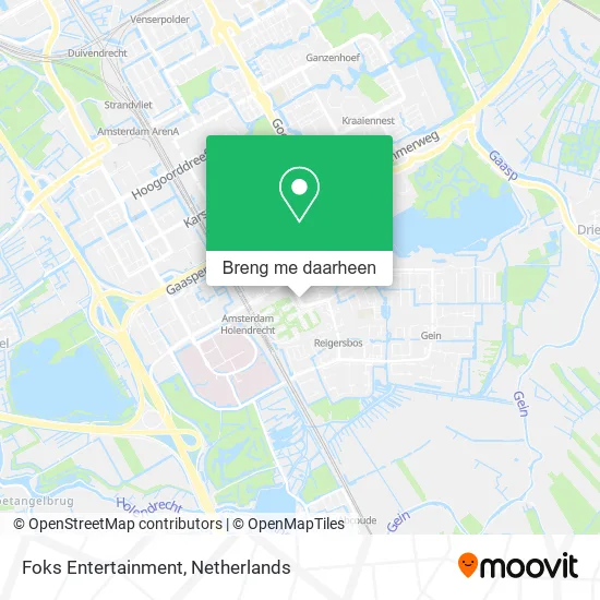 Foks Entertainment kaart