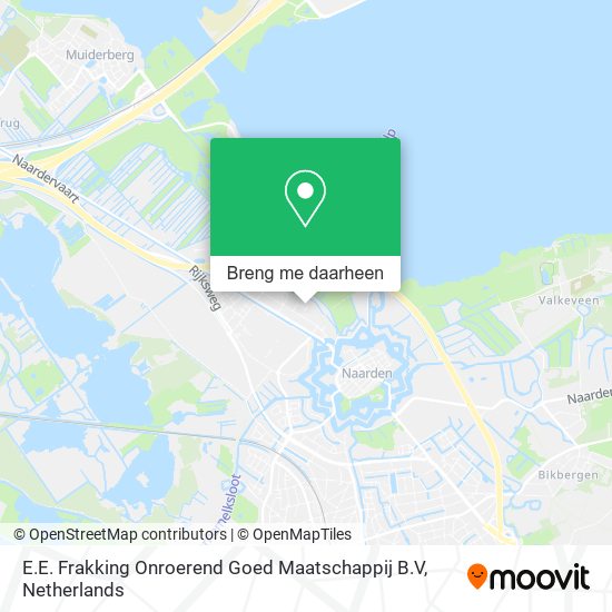E.E. Frakking Onroerend Goed Maatschappij B.V kaart