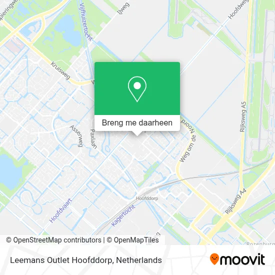 Leemans Outlet Hoofddorp kaart