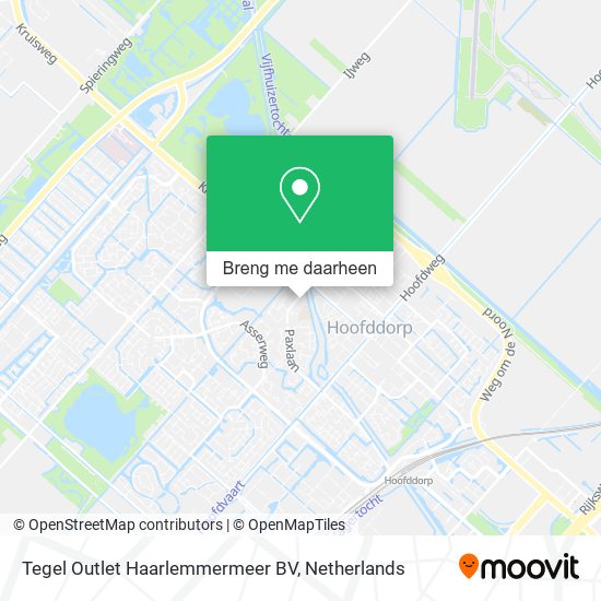 Tegel Outlet Haarlemmermeer BV kaart