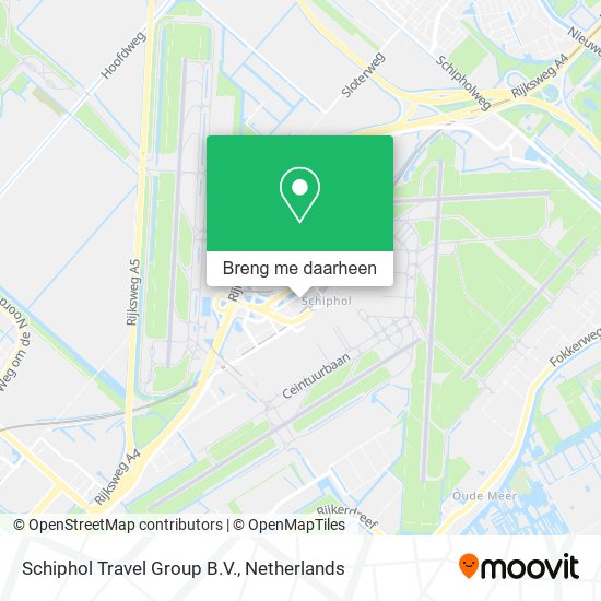 Schiphol Travel Group B.V. kaart