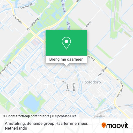 Amstelring, Behandelgroep Haarlemmermeer kaart