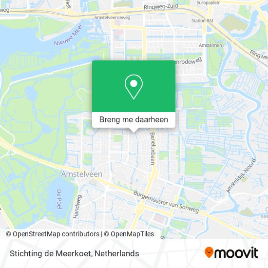 Stichting de Meerkoet kaart