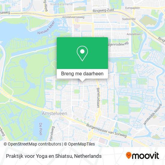 Praktijk voor Yoga en Shiatsu kaart