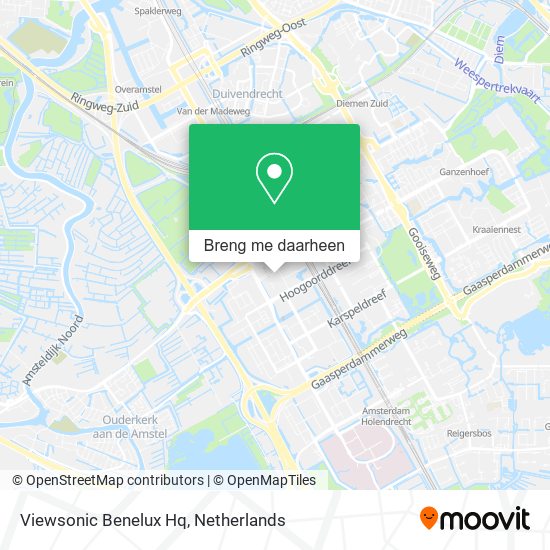 Viewsonic Benelux Hq kaart