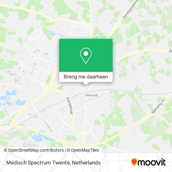 Medisch Spectrum Twente kaart