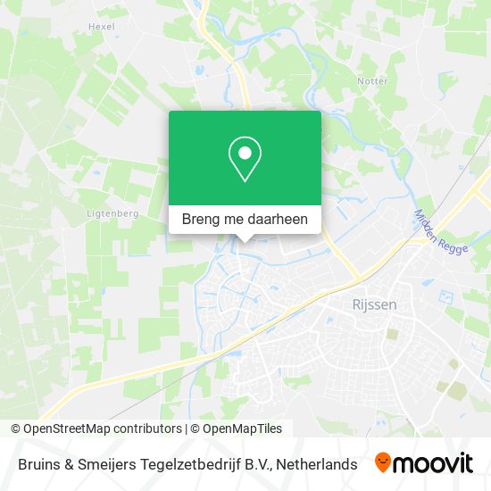 Bruins & Smeijers Tegelzetbedrijf B.V. kaart