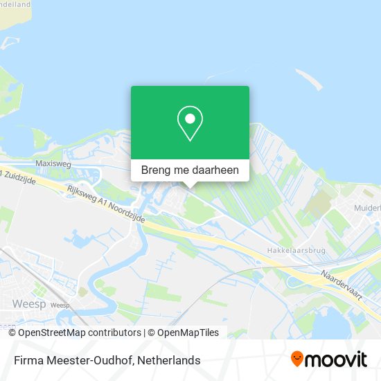 Firma Meester-Oudhof kaart