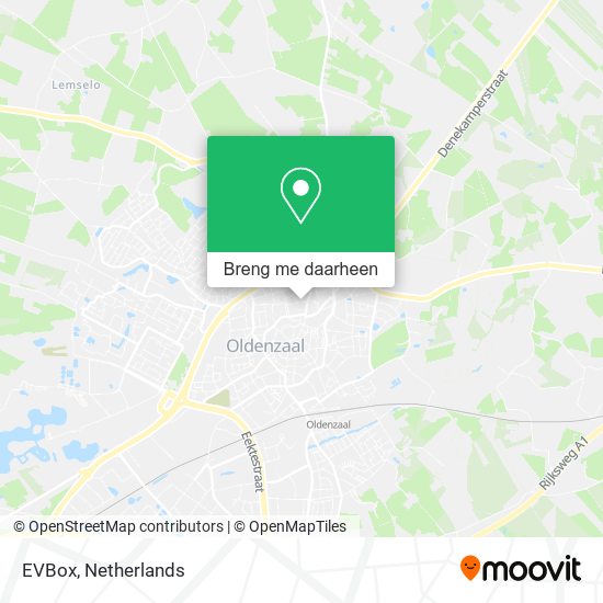 EVBox kaart