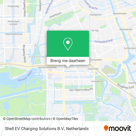 Shell EV Charging Solutions B.V. kaart