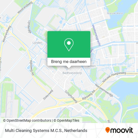 Multi Cleaning Systems M.C.S. kaart