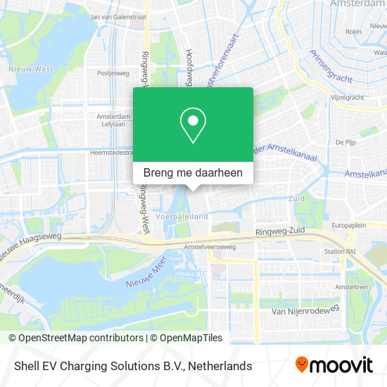 Shell EV Charging Solutions B.V. kaart