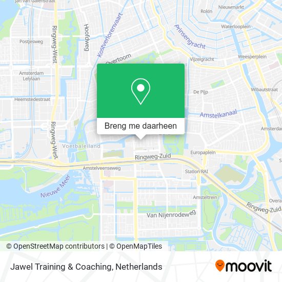 Jawel Training & Coaching kaart