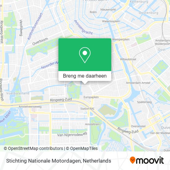 Stichting Nationale Motordagen kaart