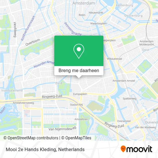 Mooi 2e Hands Kleding kaart