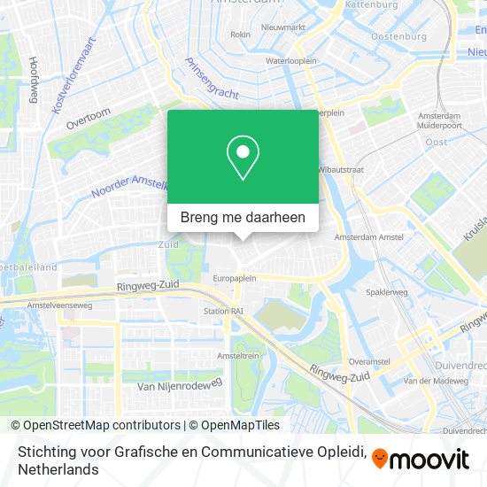 Stichting voor Grafische en Communicatieve Opleidi kaart