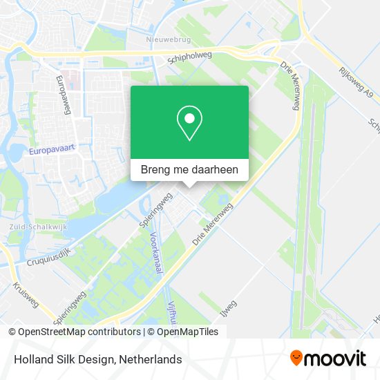 Holland Silk Design kaart