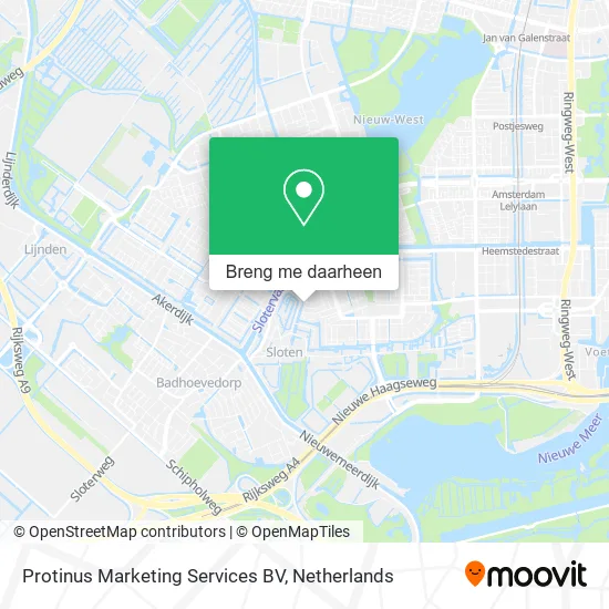 Protinus Marketing Services BV kaart