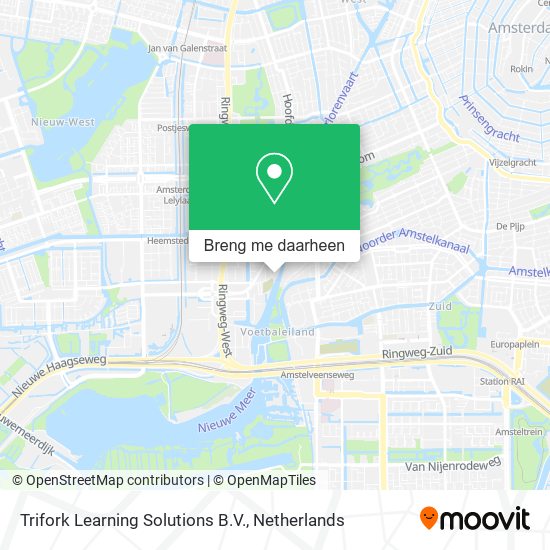 Trifork Learning Solutions B.V. kaart