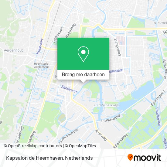 Kapsalon de Heemhaven kaart