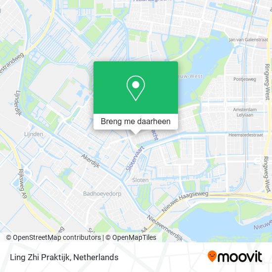 Ling Zhi Praktijk kaart