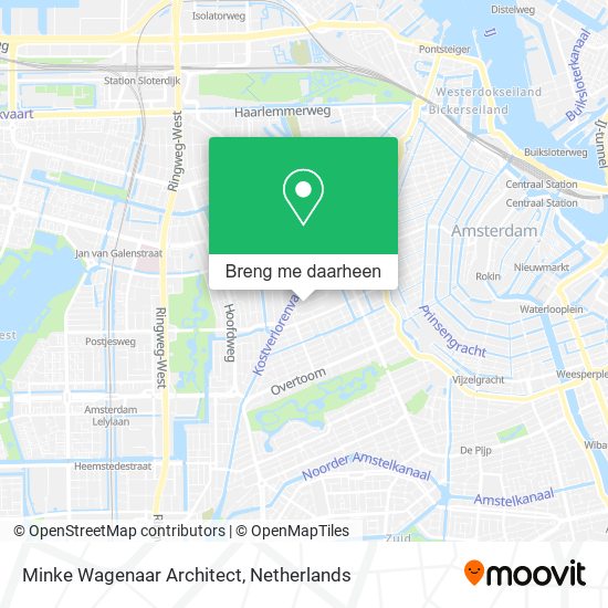 Minke Wagenaar Architect kaart