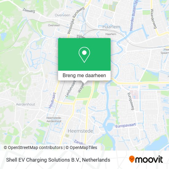 Shell EV Charging Solutions B.V. kaart