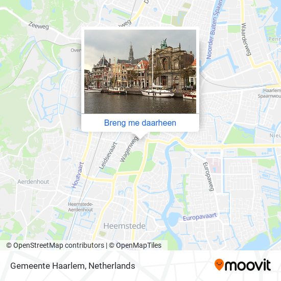 Gemeente Haarlem kaart