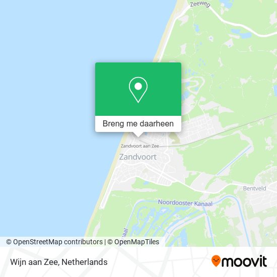 Wijn aan Zee kaart