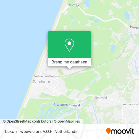 Lukon Tweewielers V.O.F. kaart