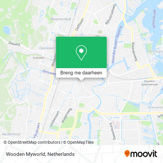 Wooden Myworld kaart