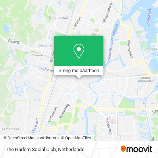 The Harlem Social Club kaart