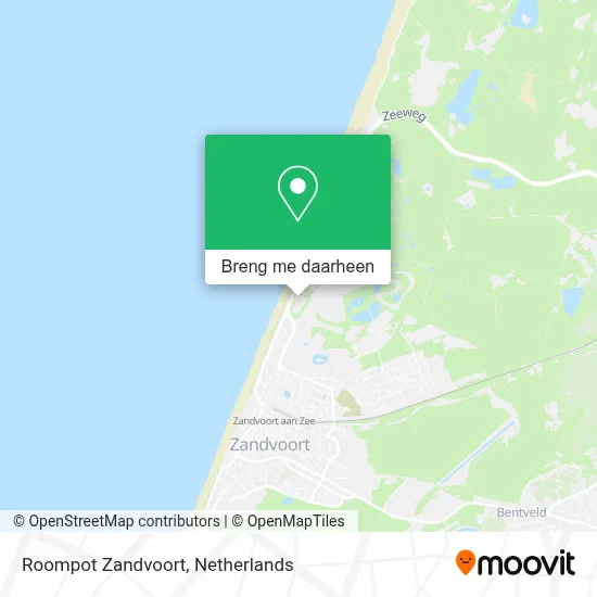Roompot Zandvoort kaart