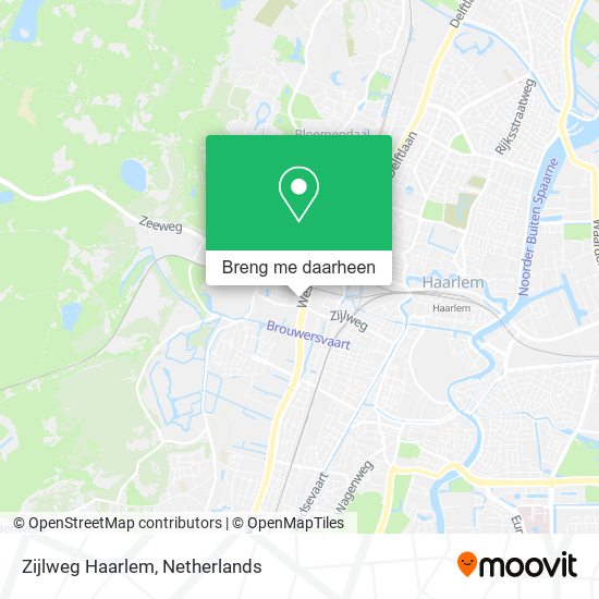 Zijlweg Haarlem kaart
