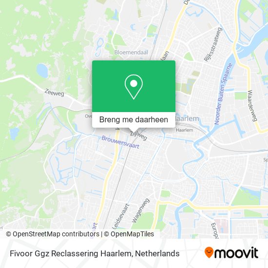 Fivoor Ggz Reclassering Haarlem kaart
