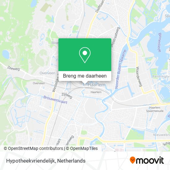 Hypotheekvriendelijk kaart