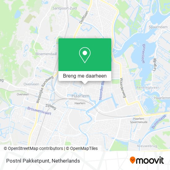 Postnl Pakketpunt kaart