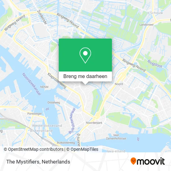 The Mystifiers kaart