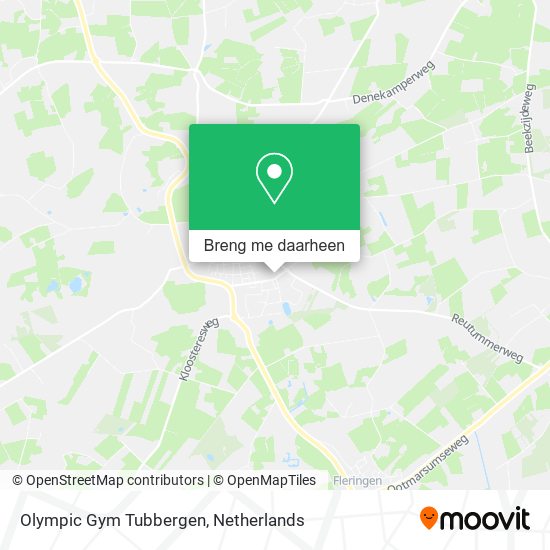 Olympic Gym Tubbergen kaart